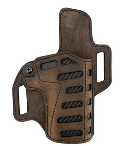 New Versacarry Compound Brown Leather OWB 1911 Holster Size 2 Right Hand  - Picture 1 of 4
