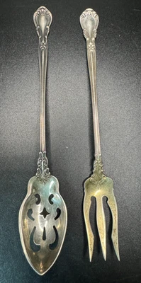 Juego corto de plata de ley Chantilly by Gorham oliva Foto 1 de 3