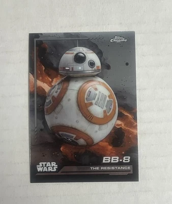 Tarjeta 2024 Topps cromada Star Wars BB-8 #110 resistencia Foto 1 de 2