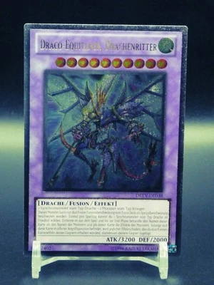 YUGIOH! Draco-Equitaner, Drachenritter DREV DE038/ NM/ EXC/ Ultimate Rare - Bild 1 von 2