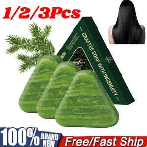 1-3x Jabón Champú Natural Usman Hierba, Espesamiento y Oscurecimiento del Cabello Usma - Imagen 1 de 12