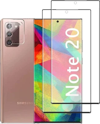[2+1 Pack] Tempered Glass Screen Protector for Samsung Galaxy Note 20 5G - Image 1 of 4
