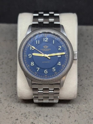 Reloj Harbinger HC10 CONQUEST azul cuerda automática para hombre 2 bandas precio de venta sugerido por el fabricante $849 Foto 1 de 4