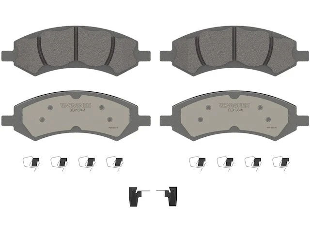 Juego de pastillas de freno delanteras para Dodge Ram 1500 2006-2010 2007 2008 2009 XX257DP Foto 1 de 1