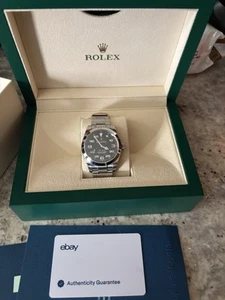 Rolex Air-King 116900 Black 40mm Men's Watch + Box & Papers MINT - Picture 1 of 7