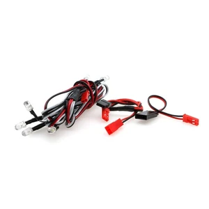 RC Model LED Lights Model Special 6 Lights with Two Adapter Cable 5MM Lamp Beads - Picture 1 of 11