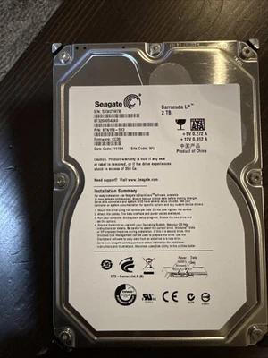 Seagate Barracuda LP ST32000542AS 2TB 5900RPM 32MB 3.5" SATA II Hard Drive - Image 1 of 4