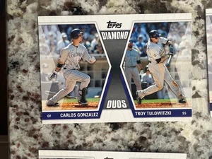 2011 TOPPS SERIES 1 DYNAMIC DUOS INSERT CARD - Picture 1 of 20