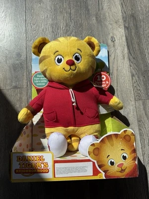 Daniel Tiger's Neighborhood Plush Toy For Kids , ages 2+ Talks and Sings Works - Image 1 of 2