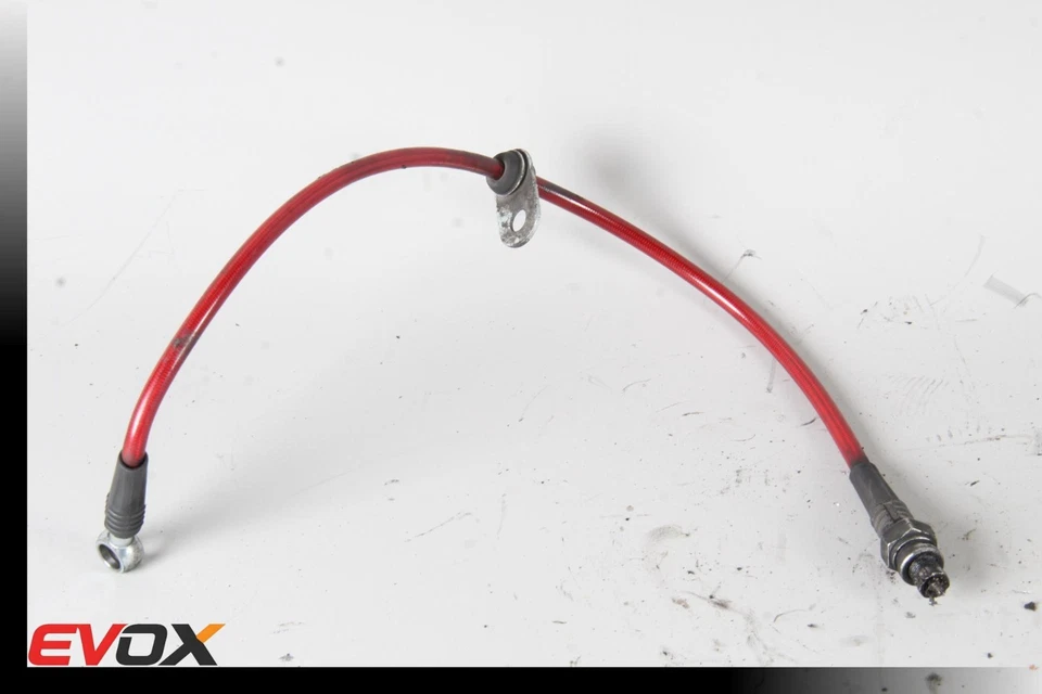08-15 MITSUBISHI LANCER EVOLUTION EVO X FRONT BRAKE LINE HOSE OEM - Image 1 of 4