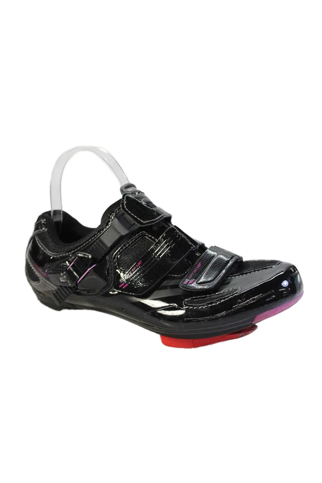 Zapatillas de ciclismo Shimano para mujer negras talla 8 Foto 1 de 4