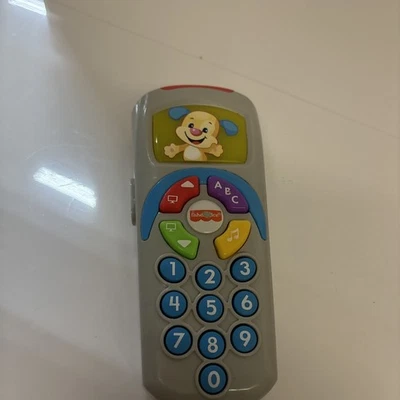 Control remoto FISHER PRICE Boy TV APRENDE Y RÍE juguete lites y sonido ABC # colores Foto 1 de 4