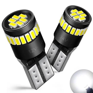 T10 CAR BULBS LED ERROR FREE CANBUS XENON WHITE W5W 501 SIDE LIGHT BULB 2 - Picture 1 of 8