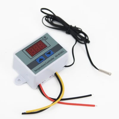 12V 220V Digital LED Temperature Thermostat Temp Control Switch Probe White - Image 1 of 4