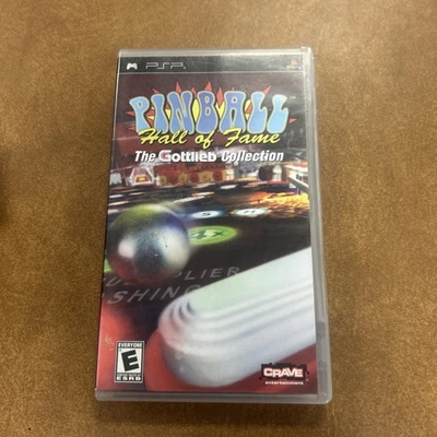 Pinball Hall of Fame The Gottlieb Collection (Sony PSP) Complete W/ Manual CIB - Image 1 of 4