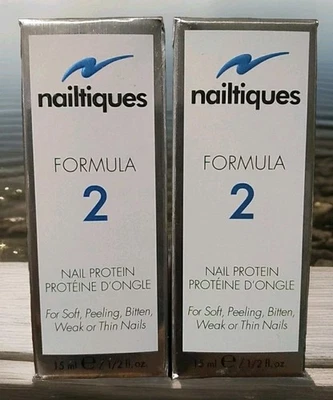 Nailtiques Formulaues 2 Nail Protein 15mL 1/2 fl oz 2 Pk Large Size  - Image 1 of 3