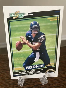 2004 Score #374 Philip Rivers Rookie Card San Diego Chargers RC HOF? - Picture 1 of 3
