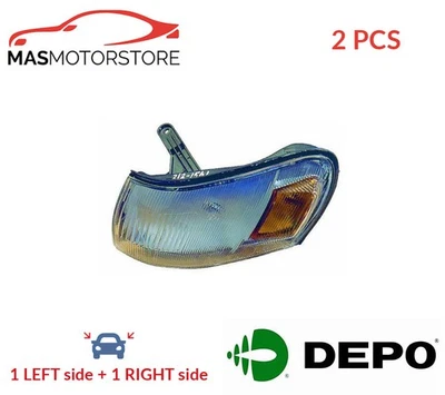 INDICATOR LIGHT BLINKER LAMP PAIR LORO 212-1561R-AE 2PCS FOR TOYOTA COROLLA - Image 1 of 4