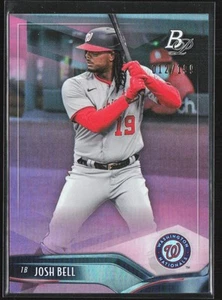 Josh Bell 2021 Bowman Platinum Pink /199 #16 Washington Nationals - Picture 1 of 2