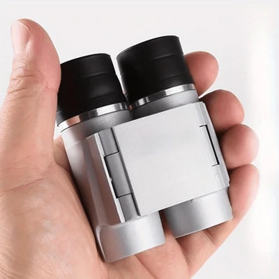 Mini binoculares de bolsillo de alta potencia 8 X 15 para observación de aves, viajes, camping Foto 1 de 4