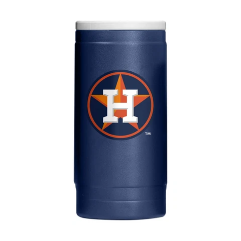 Houston Astros 12oz. Flipside Powdercoat Slim Can Cooler Cover