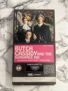 Butch Cassidy & The Sundance Kid VHS Magnetic First Print 60s Western Rare! - Picture 1 of 3