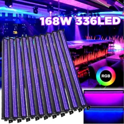 Wall Wash Light Bar 336 LED RGB 3in1 DMX Stage DJ Disco Party Strobe Beam Light - Image 1 of 4