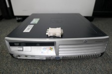 HP Compaq DC7600 Ultra Slim Desktop Win XP 80GB HDD 32Bit 512mb Ram DVD-RW Rom