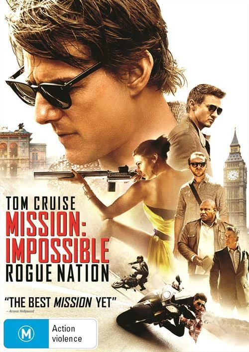 Mission Impossible-Rogue Nation (DVD, 2015)