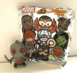 NEW MARVEL COLLECTOR FIGURAL MYSTERY KEY RING SERIES 2 DRAX THE DESTROYER - Picture 1 of 3