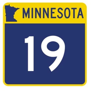 Minnesota State Highway 19 Sticker Decal R4715 Highway Route Sign  - Picture 1 of 1