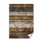 A3 - Reclaimed Wood Rustic Plank Deck Poster 29.7X42cm280gsm #24091