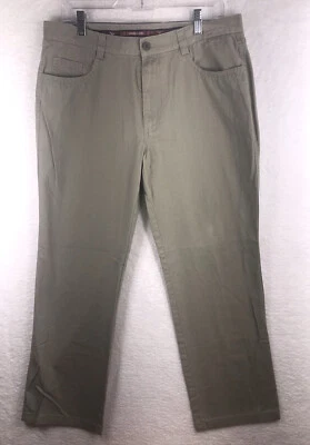 Giorgio Armani Men's Jeans Size 35 Khaki Beige 5 Pockets - Image 1 of 4
