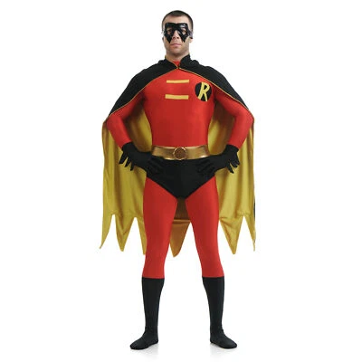 Adulto Jóvenes Justicia Adolescentes Titanes Tim Drake Robin Damian Disfraz Mono Foto 1 de 3