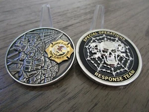  Moneda Desafío Equipo Especial OPs Respuesta Oficina Federal de Prisiones BOP SORT - Imagen 1 de 9