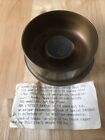 Ww1 Trench Art 13 Pounder Shell Case Ashtray . Dated 4Th May 1914.