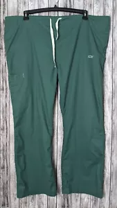 Unisex Green Iguana Med Scrub Pants Size 3XL RN#112119 - Picture 1 of 12