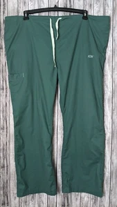Unisex Green Iguana Med Scrub Pants Size 3XL RN#112119 - Picture 1 of 12