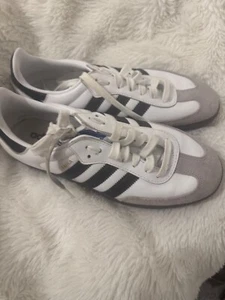 Size 7.5 - adidas Samba OG Low White Black Gum - Picture 1 of 5