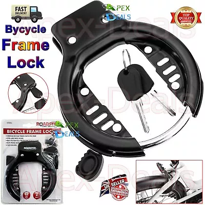 Motorbike Security Anti-Theft Bicycle Lock Durable Bike Wheel Lock With 2 Keys - Image 1 of 4