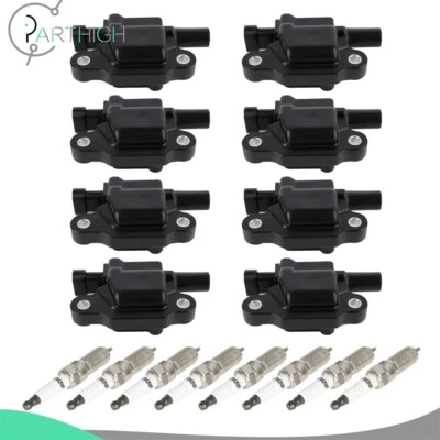 Juego de 8 bobinas de encendido y bujías para Cadillac Escalade 6,2 L 2015-2022 Foto 1 de 4