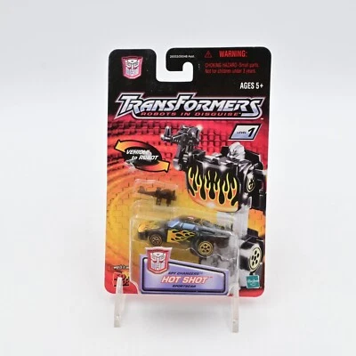 Vintage 2001 Transformers Hot Shot Spy Changers Sportscar - Image 1 of 4