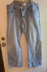 "Pantalones de mezclilla para hombre Levi 527 lavados ligeros, 38"" x 32" - Imagen 1 de 3