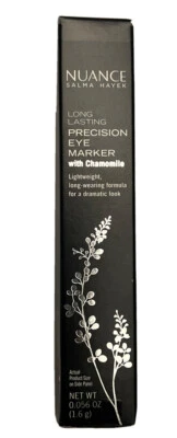 Marcador de ojos de precisión de larga duración NUANCE Salma Hayek #900 tinta negra Foto 1 de 4