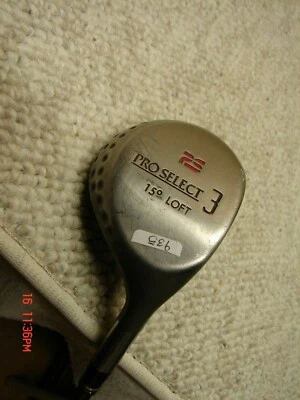 *Pro Select 15* #3 Fairway madeira aço inoxidável destro masculino #935 - Imagem 1 de 4