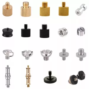 1/4" To 3/8"Screws Converter, Tripod Clamp Quick Release Plate Screw Converter - Picture 1 of 57