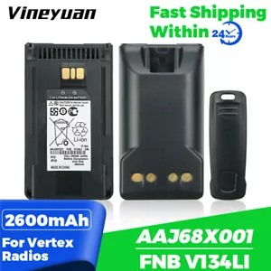 Batería de iones de litio 1 pieza FNB-V134 para radios Vertex Standard VX264 EVX-534 EVX-539 - Imagen 1 de 12