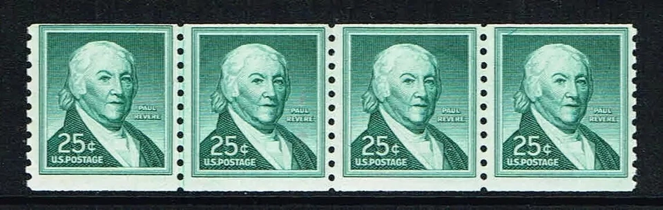 Paul Revere (strip of 4)  #2059A - Image 1 of 1