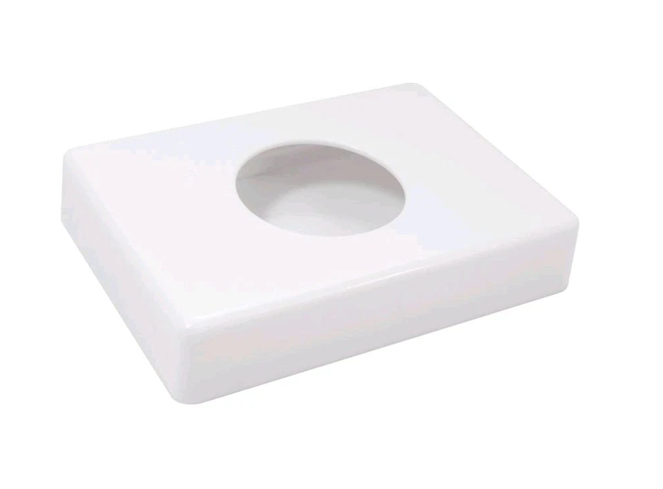 AMPRI HANDELSGES. M.B.H. Ampri Wandhalter Spender Halterung für PE Poly-Hygienebeutel Kunststoff weiß