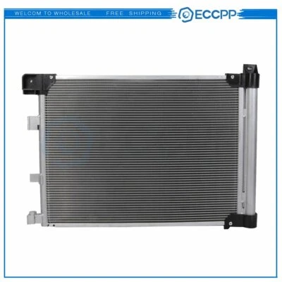 Aluminum AC Condenser A/C Air Conditioning For 2013-2018 Nissan Sentra 4-Door Foto 1 de 4